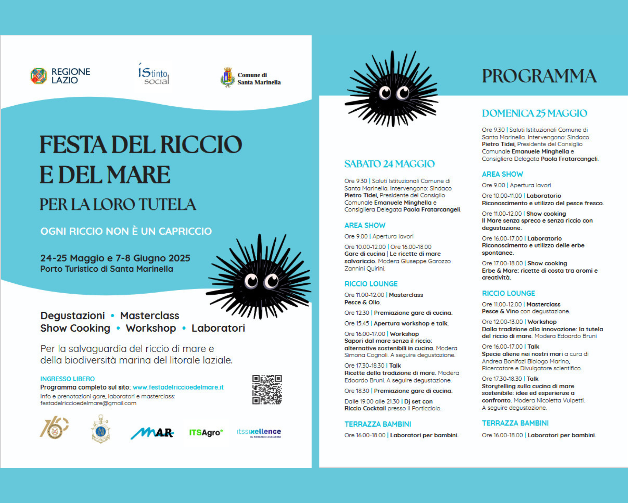 FESTA DEL RICCIO PROGRAMMA